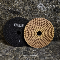 Алмазные липучки (черепашки) “PELE“ 100мм №7