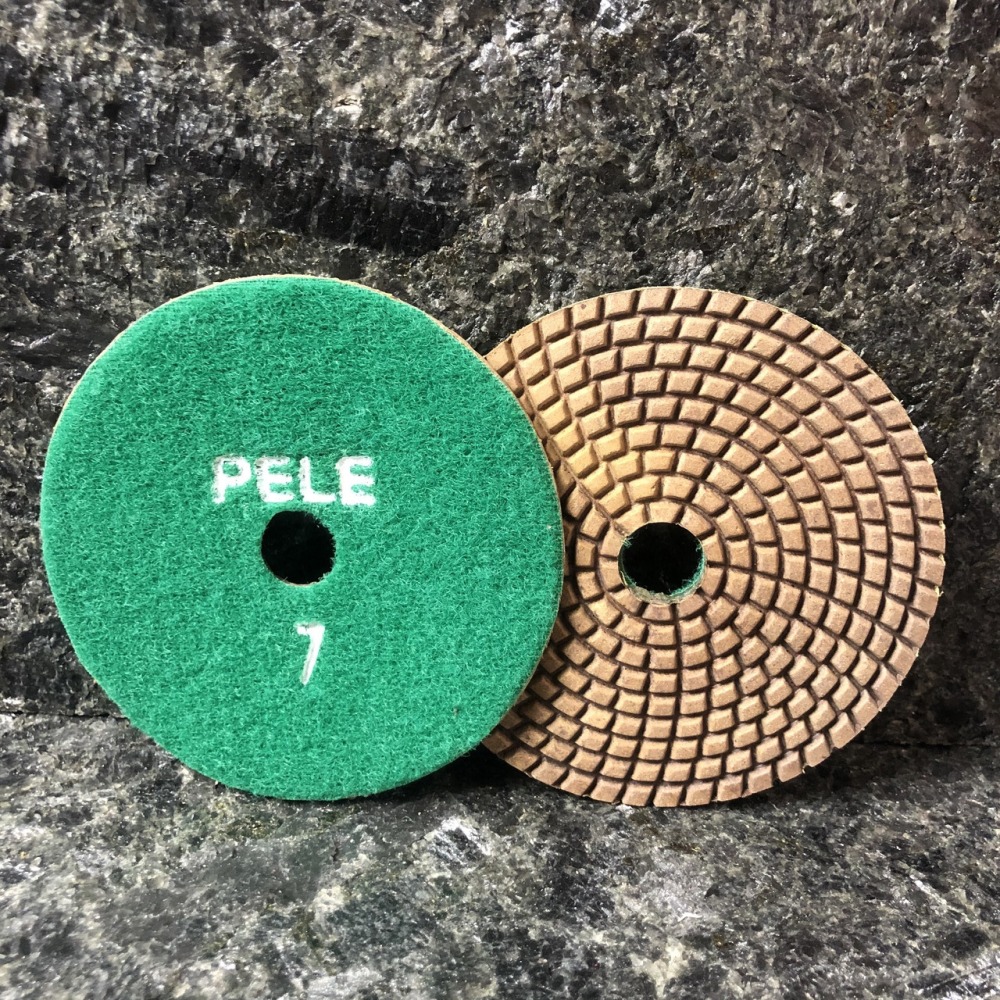 Алмазные липучки (черепашки) “PELE“ 100мм №7