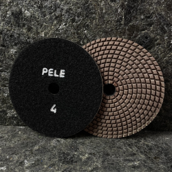Алмазные липучки (черепашки) “PELE“ 125мм №4