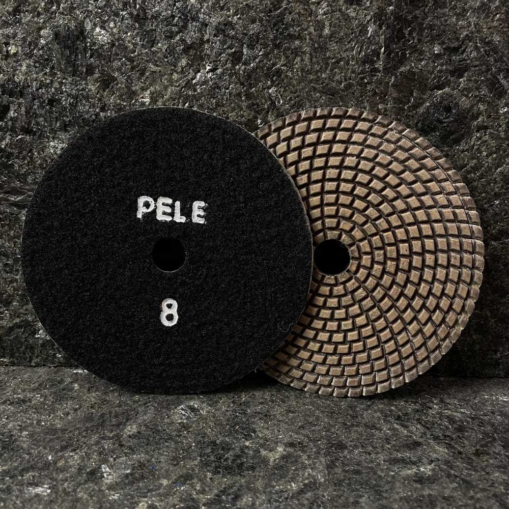 Алмазные липучки (черепашки) “PELE“ 125мм №8