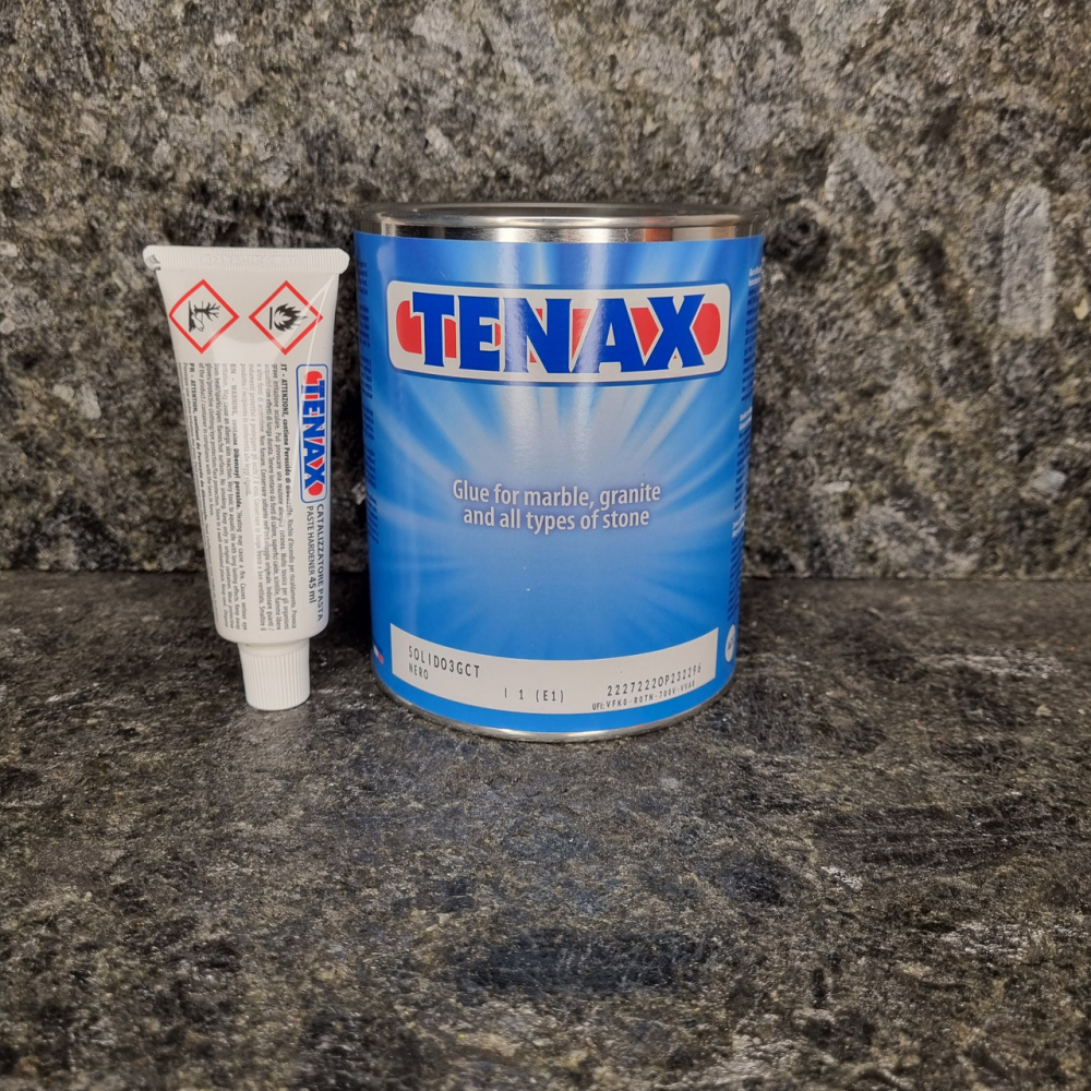 TENAX SOLIDO NERO(чорний) 1л. Клей для каменю.