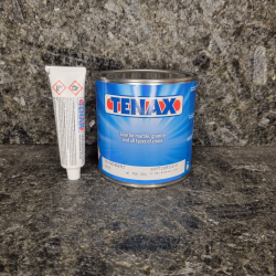 TENAX FLUIDO TRASPARENTE (прозорий) 0,75л. Клей для каменю.